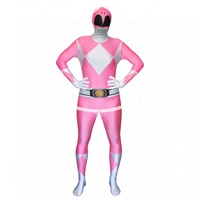 Pink Power Ranger Morphsuit Women's Plus Size Costume - Size W20-22