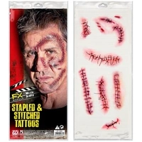 Stapled &amp; Stitched Tattoos 10 Pack