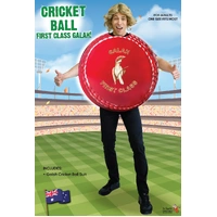 Aussie Cricket Ball Adult Costume