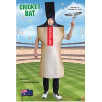 Aussie Cricket Bat Adult Costume