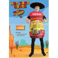 Hot Taco Sauce Adult Costume