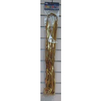 Gold Metallic Cut & Clip Ribbon 1.75M
