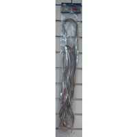 Silver Metallic Cut & Clip Ribbon 1.75M