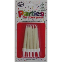 Glow in the Dark Candles - 10 Pack