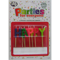 Candle Happy Birthday Picks