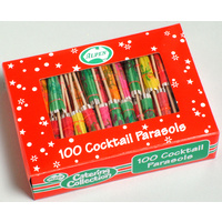 Cocktail Parasols - 100 Pack