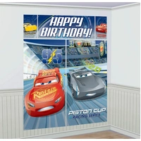 Cars 3 Scene Setter Wall Decoration Kit