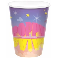 Trolls Band Together Poppy &amp; Viva 266ml Paper Cups 8 Pack