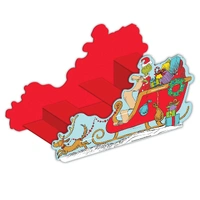 Grinch Sleigh Treat Stand