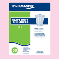 Garbage Bags Heavy Duty Black - 25 Pcs Per Roll