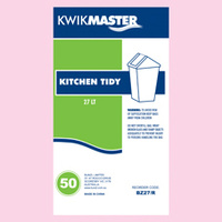 Kitchen Tidy Roll White 27lt Bags