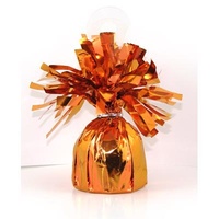 Orange Foil Balloon Weight