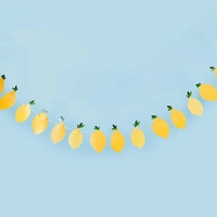 Summer Picnic Lemon Garland