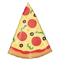 Pizza Slice SuperShape Foil Balloon 35 Inch