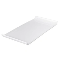 Melamine Rectangular Platter with Lip -- 300 x 145MM