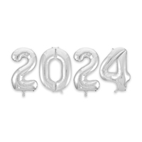 2024 Jumbo Foil Balloons - Silver