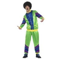Men's 80s Fashion Shell Suit Costume
