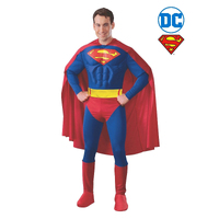 Men's Superman Muscle Chest Costume