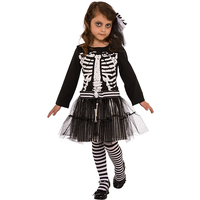 Girl's Little Skeleton Costume