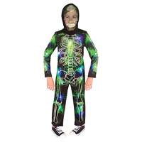 Kids Spooky Glow in the Dark Skeleton Costume