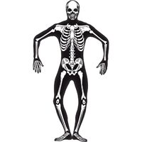 Adults Glow-In-The-Dark Skeleton Skinsuit Costume