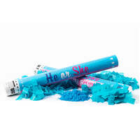 Blue Gender Reveal Confetti & Holi Combo Cannon