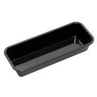 Polycarb Food Tray 120 x 300 x 55MM -- BLACK