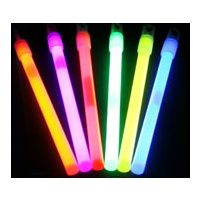 Glow Sticks w/ Lanyards (15cm) - Pk 25