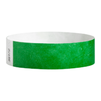 Forest Green Tyvek Wristbands -  Pk 100