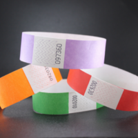 5000 Tyvek Wristbands (1000 x 5 colours)