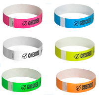 CHECKED Printed Wristbands - Box of 1000