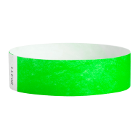 Neon Green Tyvek Wristbands - Pk 100
