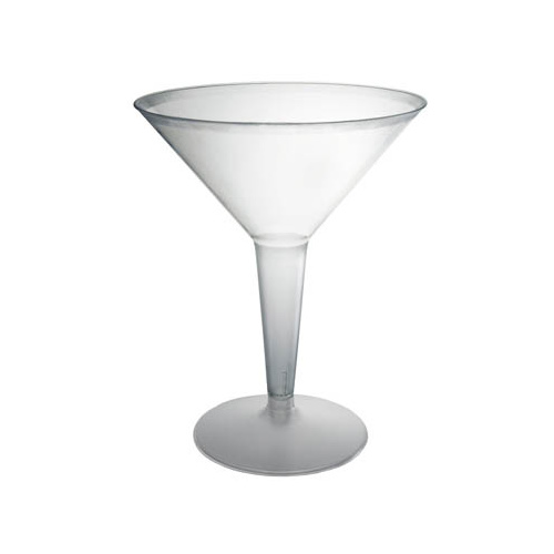 Neon Plastic Cocktail Martini Party Glasses Pk12