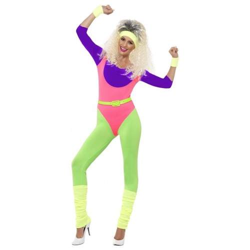 80's Work Out Costume - M