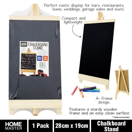 Chalkboard Stand 28cm x 19cm