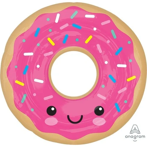 Donut SuperShape Foil Balloon 35 Inch