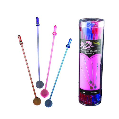 Naughty Cocktail Stirrers - Pk 16
