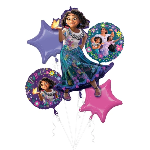 Encanto Foil Balloon Bouquet 5 Pack