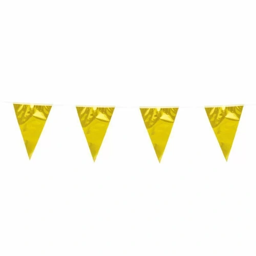 Gold PET Bunting