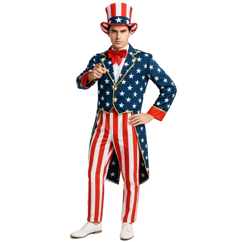 Uncle Sam Costume Men's