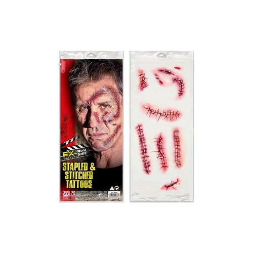 Stapled & Stitched Tattoos 10 Pack