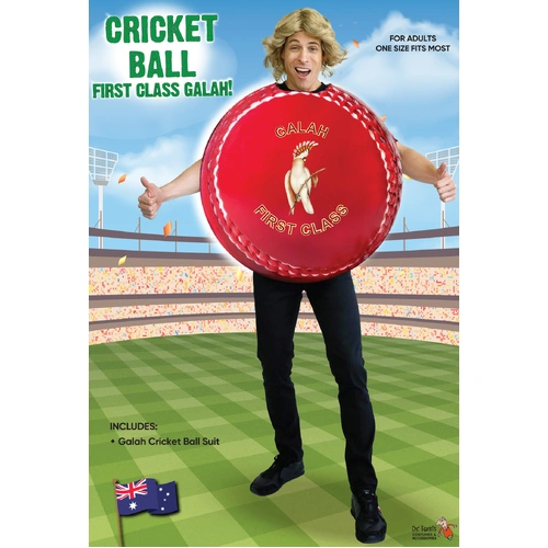 Aussie Cricket Ball Adult Costume