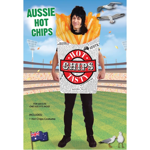 Aussie Hot Chips Adult Costume
