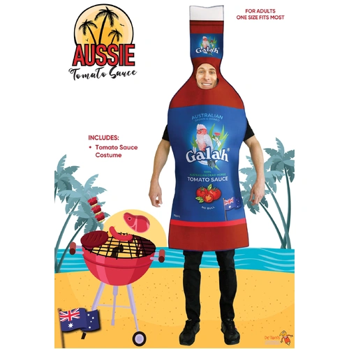 Aussie Tomato Sauce Adult Costume