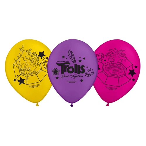 Trolls Band Together 30cm Latex Balloons 6 Pack