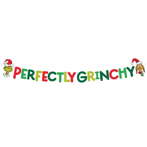 Grinch Ribbon Garland