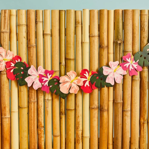 Aloha Tropical Flower Garland