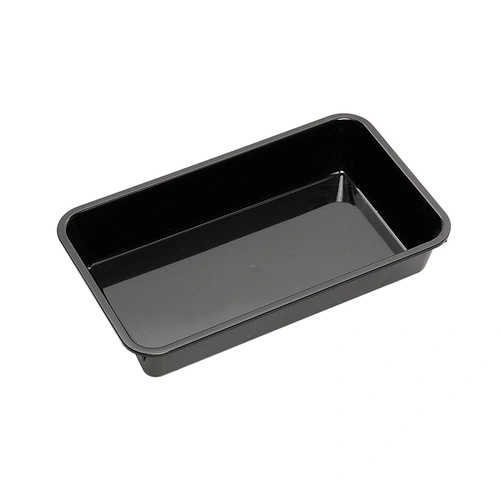 Polycarb Food Tray 180 x 300 x 55MM -- BLACK