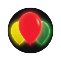 Glow King UV Blacklight Reactive Fluorescent / Neon Glow Party Balloons (50)